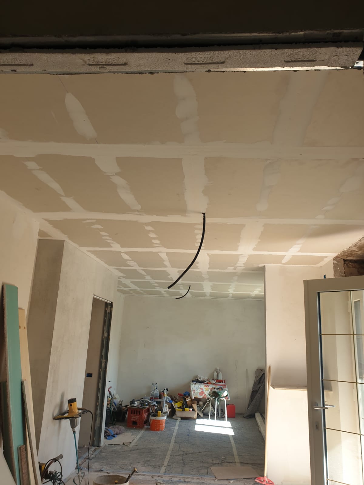 Soffitto in cartongesso installazione